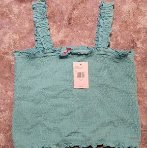 Guess Brand stretchy ribbed top